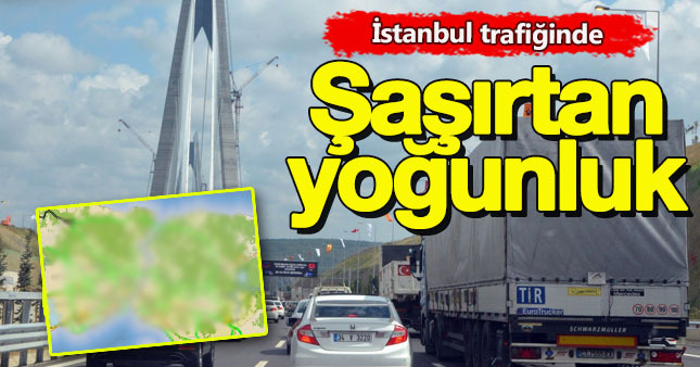 İstanbul trafiği bu sefer azaldı