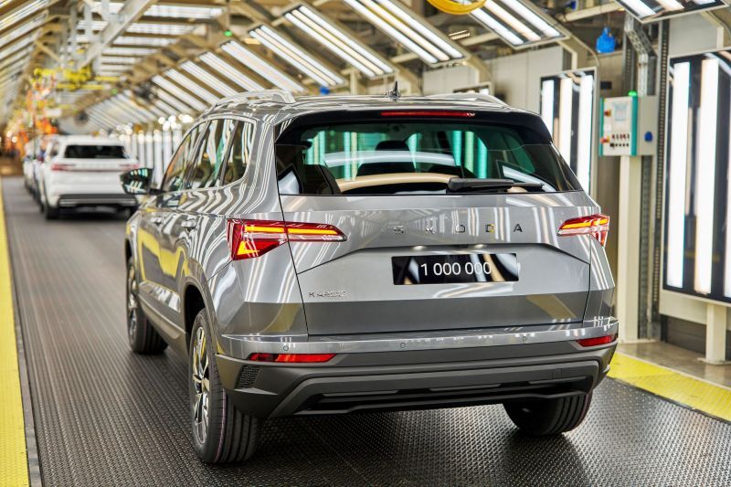 Škoda Karoq Üretiminde 1 Milyonuncu Aracını Banttan İndirdi