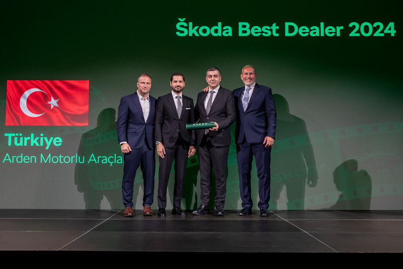 Škoda'nın Türkiye'deki "En İyi Yetkili Satıcısı" Arden Škoda Oldu