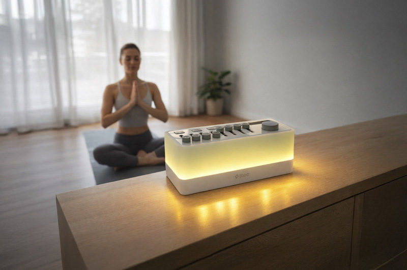 ttec'ten günün gürültüsünü dışarıda bırakan Somno 3'ü 1 Arada Beyaz Gürültü Hoparlörü