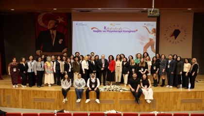 2. Kadınlarda Sağlık ve Fizyoterapi Kongresi'nde pelvik taban sağlığı ve menopoz ele alınd