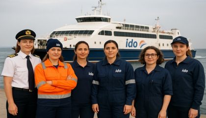 8 Mart Öncesi Denizcilikte Dikkat Çeken Tablo; İDO'dan 17 Kadın Kaptan Adayına Mentörlük