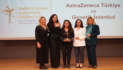 AstraZeneca Türkiye'nin farkındalık yaratan projesine Sosyal Sorumluluk Ödülü