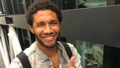 Beşiktaş'ın yeni transferi Elneny İstanbul'da