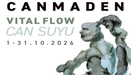 Can Maden'in Vital Flow / Can Suyu başlıklı kişisel sergisi Mine Sanat Galerisi'nde