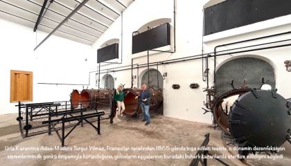 DÜNYANIN AYAKTA KALAN ÜÇ KARANTİNA ADASINDAN BİRİ İZMİR'DE