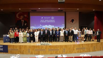 Dünyanın enerji depolama uzmanları, Atlas Üniversitesi'nde buluştu