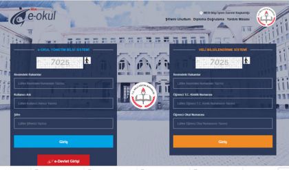 E Okul yazılı sınav sonuçları - E-Okul devamsızlık bilgileri MEB - E-Devlet eokul giriş