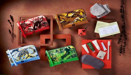 Emirates nesli tehlike altındaki türlere dikkat çeken konfor kiti koleksiyonunu tanıttı