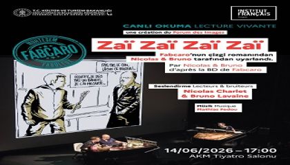 Fabcaro'nun Kült Eseri Zaï Zaï Zaï Zaï, Nicolas Ve Bruno'nun Canlı Performansıyla Sahnede