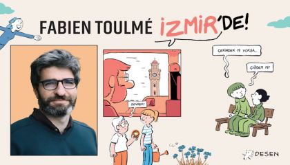 Fabien Toulmé, İZKİTAP - 6. İzmir Kitap Fuarı'nın uluslararası onur konuğu oluyor