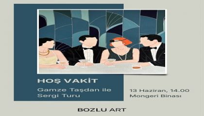 Gamze Taşdan, Bozlu Art Mongeri Binası'nda Sanatseverlerle Bir Araya Geliyor