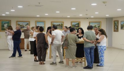 "Hayatın İçinden" Resim Sergisi Kartal'da Açıldı