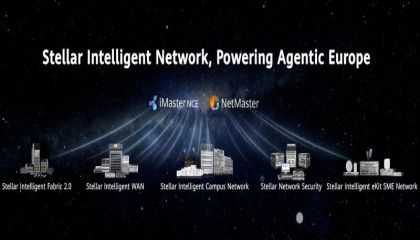 Huawei,Avrupa Bölgesi İçin Geliştirilmiş Stellar Akıllı Ağ Çözümünü Tanıttı