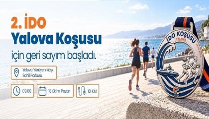 İDO'nun Ana Sponsorluğunda Yalova'da Koşu Heyecanı