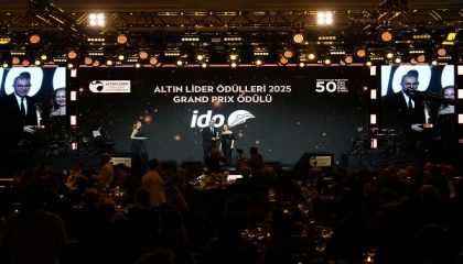 İDO'ya 4 Altın Lider Ödülü ve Grand Prix: Denizcilikte Yeni Vizyon Tescillendi