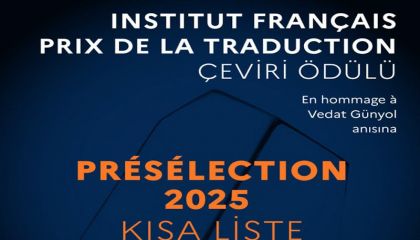 Institut français Türkiye'nin Fransızca çeviri ödülünde kısa liste açıklandı
