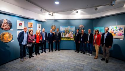 KAÇUV'un “12 Renk, Binlerce Umut” sergisi sanatseverlerle buluştu