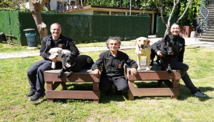 KADIKÖY BELEDİYESİ'NDE 4 SERTİFİKALI ARAMA KÖPEĞİ