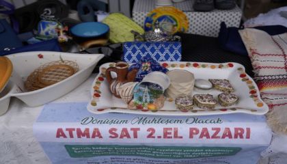 KADIN EMEĞİ VE ÇEVRE BİLİNCİ BU PAZARDA BULUŞTU