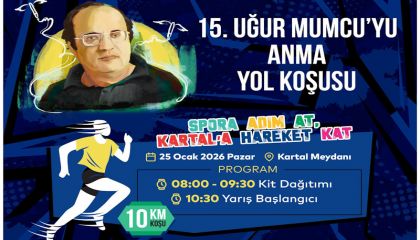 KARTAL'DA DEMOKRASİ VE AYDINLANMA İÇİN 15. KEZ KOŞULACAK