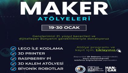 ‘Kartal Belediyesi Maker Atölyeleri' Ara Tatilde Çocuk ve Gençlerle Buluşuyor