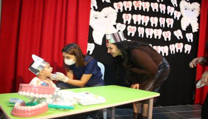 Kartal Belediyesi'nden Kreş Öğrencilerine Ağız ve Diş Sağlığı Taraması