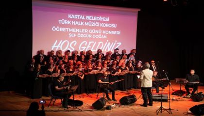 Kartal Belediyesi'nden Öğretmenler Gününe Özel Türkü Ziyafeti