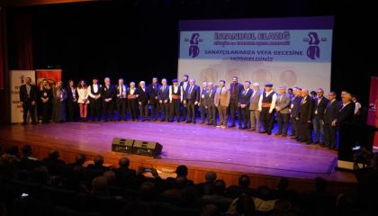 Kartal'da Elazığlı Sanatçılara Vefa Gecesi