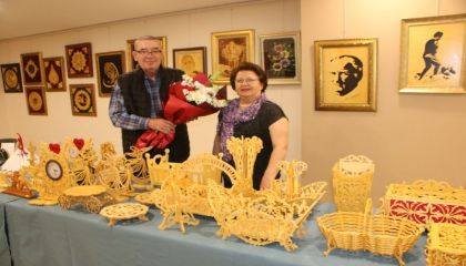 Kartal'da Geleneksel Sanatlar Ahşapla Buluştu