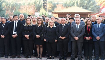 Mamak'ta Gazi Mustafa Kemal Atatürk Saygı ve Minnetle Anıldı