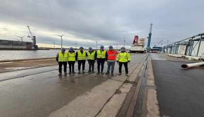 Medcem Çimento Grubu'ndan Avrupa'da Stratejik Yatırım: Antwerp Terminali Faaliyete Başladı