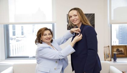 Olimpik Sporcu, Türkiye Ulusal İyi Niyet Elçisi Eda Erdem, BM Kadın Birimi Genel Merkezi'nde