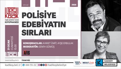 POLİSİYE EDEBİYATIN SIRLARI TESAK'TA KONUŞULACAK