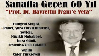 Prof. Dr. Hayrettin İvgin'e Vefa Programı Mamak'ta