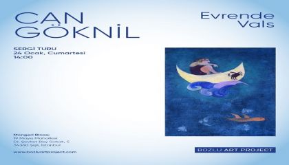 Sanatçı Can Göknil'in Anlatımıyla “Evrende Vals” Sergi Turu 24 Ocak'ta Yapılacak