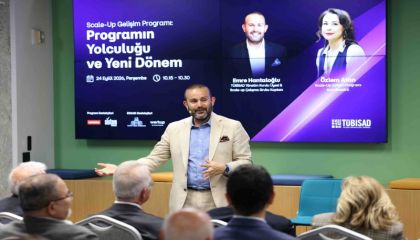 TÜBİSAD Scale-Up Gelişim Programı'nın ikinci dönemi yatırımcı buluşmasıyla tamamlandı