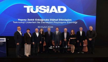 Teknoloji liderleri yapay zekâ deneyimlerini TÜSİAD etkinliğinde paylaştı