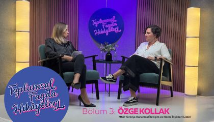 “Toplumsal Fayda Hikâyeleri” YouTube programının yeni konuğu Özge Kollak oldu