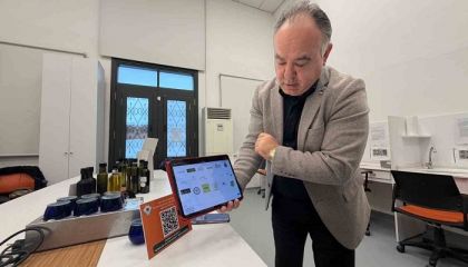 Türkiye'de İlk: Zeytinyağına Karekodlu Koruma