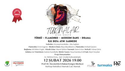 Türkü, Flamenko ve Modern Dans Aynı Sahnede Buluşuyor