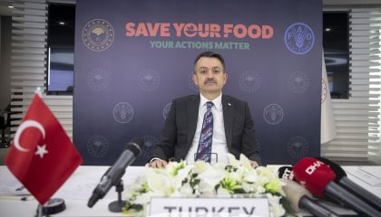 Bakan Pakdemirli, Uluslararası Gıda Kaybı ve İsrafı Farkındalık Günü etkinliğinde konuştu: