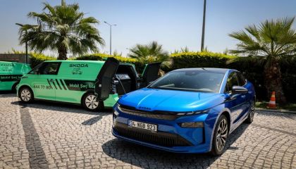 Škoda Mobil Şarj İstasyonları İlk 6 Ayda 1000'in Üzerinde Elektrikli Araca Destek Sağladı