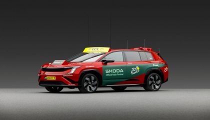 Škoda, Tour de France'ın 23. Yılında Yeni Elektrikli Modellerini Sahneye Çıkarıyor
