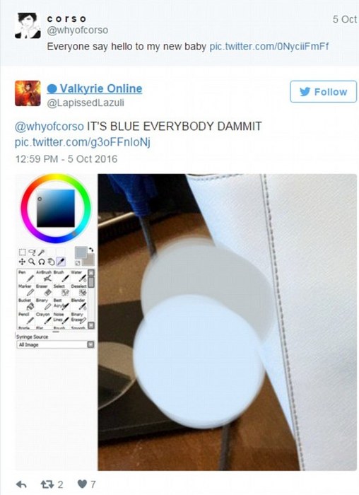 Sosyal medya bu çantanın rengini tartışıyor A24