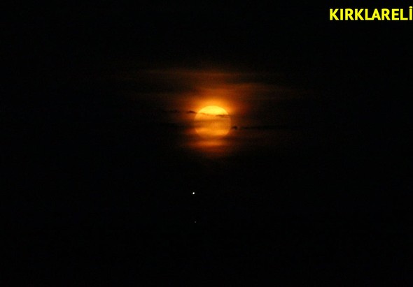 Türkiye'den Süper Ay manzaraları A24