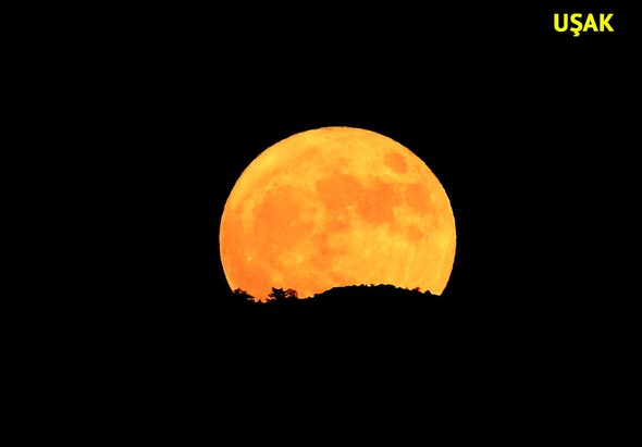 Türkiye'den Süper Ay manzaraları A24