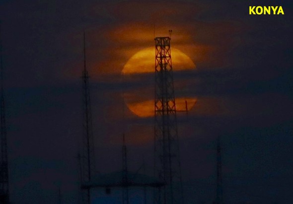 Türkiye'den Süper Ay manzaraları A24