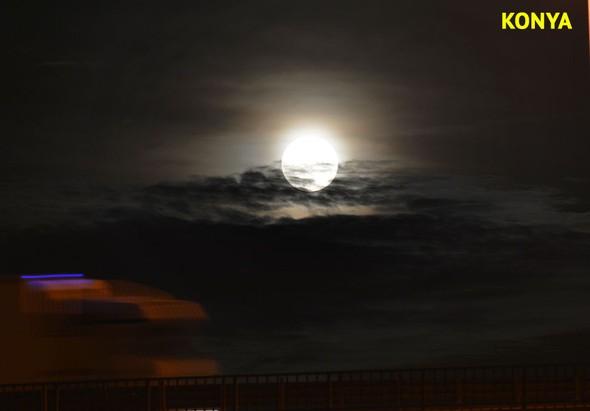Türkiye'den Süper Ay manzaraları A24