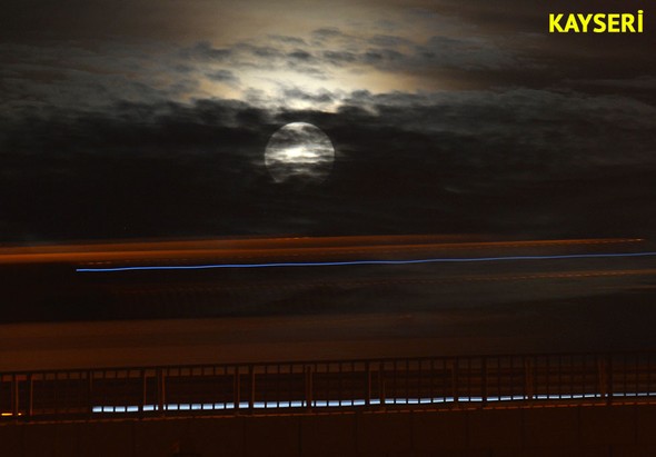 Türkiye'den Süper Ay manzaraları A24